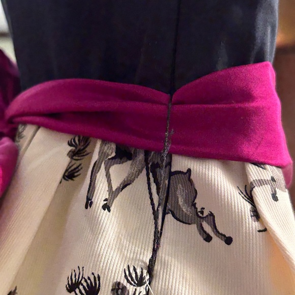 Beautiful Reindeer Print Anthropologie dress - Picture 11 of 16